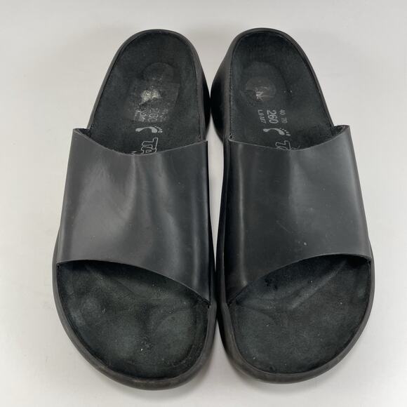 Birkenstock Tatami Slide Sandals Womens Size 40/ US 9-9.5 Narrow Wedge Black - Picture 9 of 9